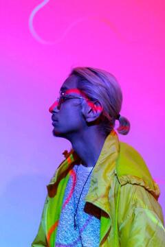 Neon Windbreaker